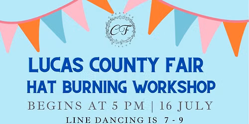 Lucas County Fair Hat Burning