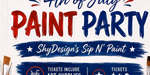 4th of July Paint Party @ The Den
