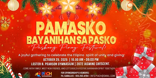 PAMASKO: Bayanihan Sa Pasko | Paskong Pinoy Festival