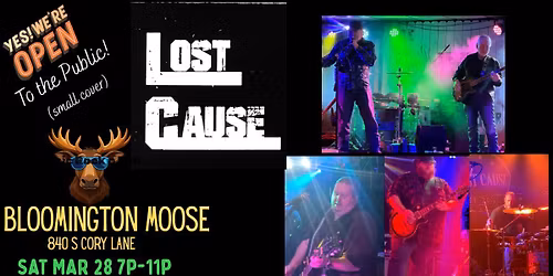 Causin' Some Rockin' at The Moose!!