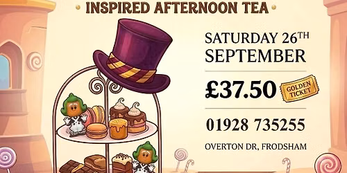 Afternoon Tea inspired by Charlie and the Chocolate Factory