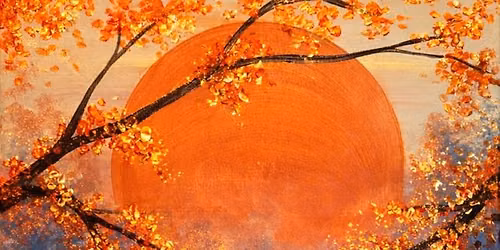 Paint and Sip: Gilded Reflections