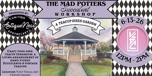 The Mad Potters Succulent Workshop