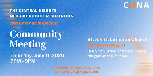 June 2026 Community Meeting