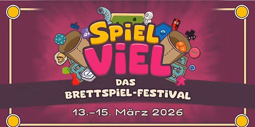 SpielViel - Das Brettspielfestival 2026