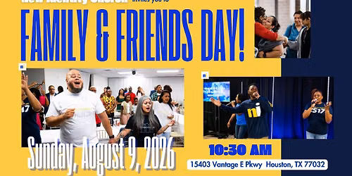 FAMILY & FRIENDS DAY 2026