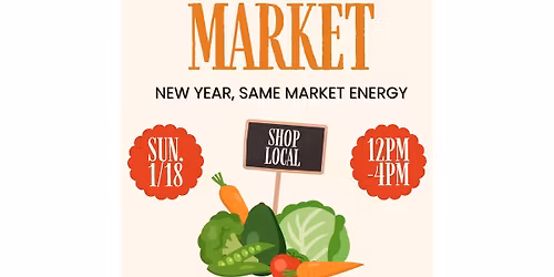 Ruskin SUNDAY Market: Indoor Vendor Market