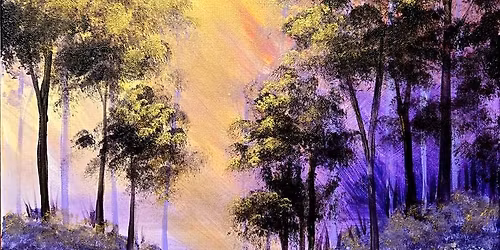 Paint and Sip Event: Golden Forest