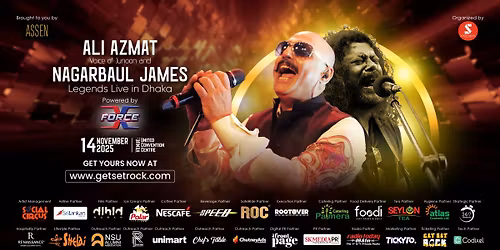 ALI AZMAT x JAMES - Legends Live in Dhaka