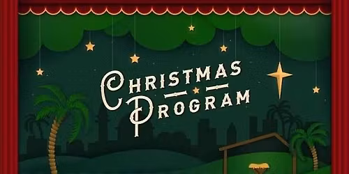 Sunday School Christmas Program