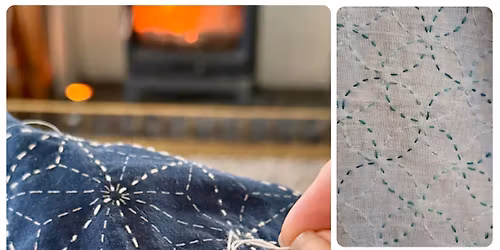 Sashiko Embroidery Crafternoon 