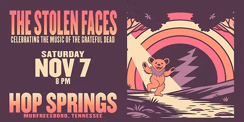 The Stolen Faces at Hop Springs in Murfreesboro, TN!