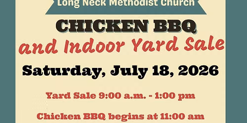 Chicken BBQ & Yardsale