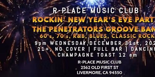 Rock in 2026 at R-Place Music Club with The Penetrators!