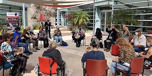 Drum Circle Session with a Music Therapist
