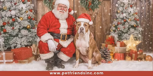 Photos with Santa (benefiting Pet Friends)