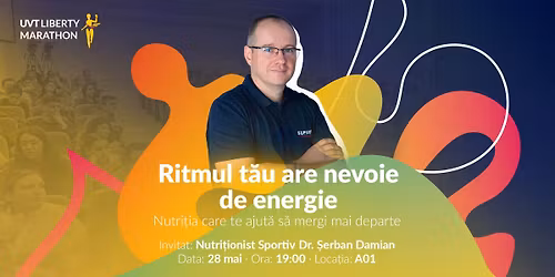 Ritmul t\u0103u are nevoie de energie | Dr. \u0218erban Damian
