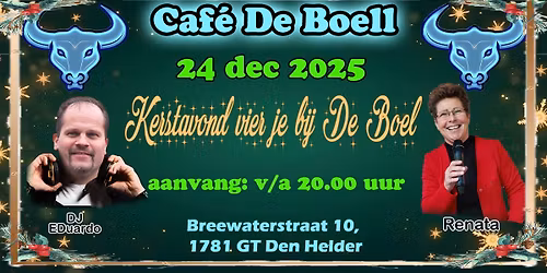 Kerstavond bij Caf\u00e9 de Boell