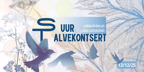 HäälePärlid laulustuudio SUUR TALVEKONTSERT