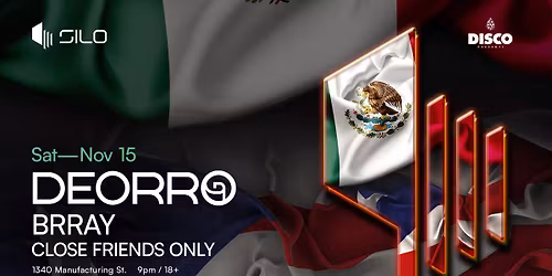 Deorro - SILO - Dallas - 11.15.25