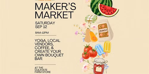 Cul2vate Maker's Market
