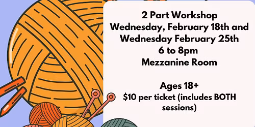 Knit Your First Hat (2 Sessions)