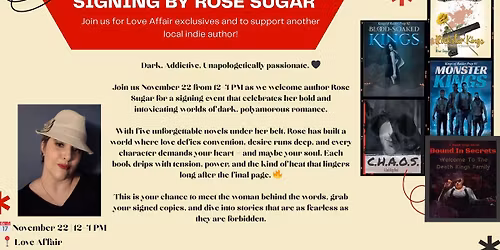 Love Without Limits: A Signing by Rose Sugar