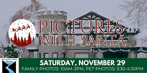 Pictures with Santa at the Wells House