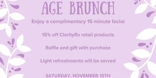 Better With Age Brunch