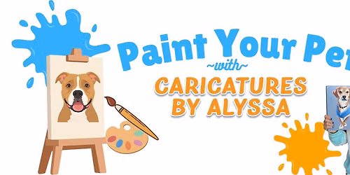 Paint Your Pet with Caricatures By Alyssa