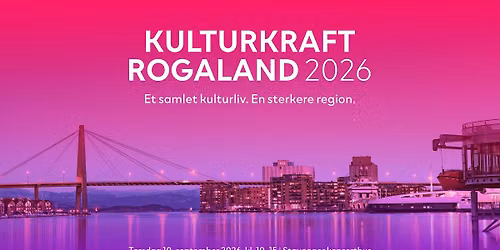 Kulturkraft Rogaland 2026