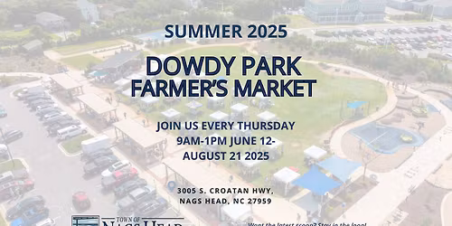 Dowdy Park Summer Farmer's Market