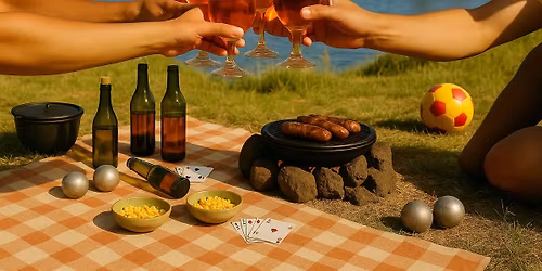 Pique-nique Barbecue \u00e0 l\u2019\u00c9tang Saint-Paul