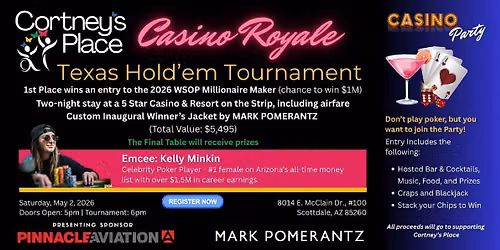 Cortneys Place Charity Poker Tournament