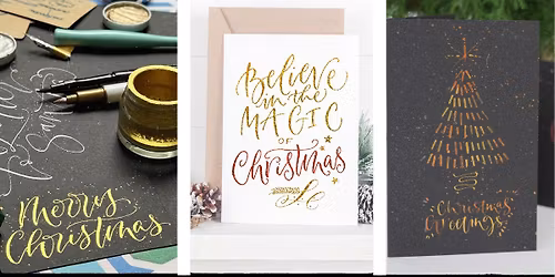 Christmas Calligraphy with The Modern Calligraphy Company
