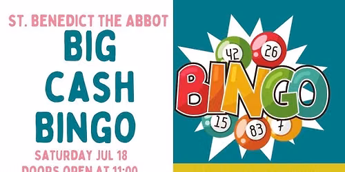 Big cash BINGO