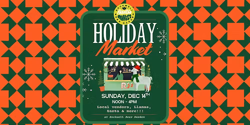 Rockwell Beer Garden HOLIDAY MARKET