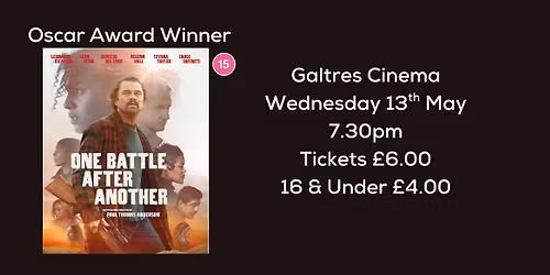 One Battle After Another - Galtres Cinema
