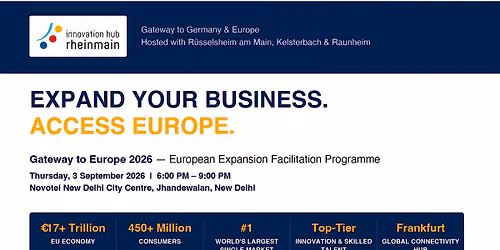 EXPAND YOUR BUSINESS. ACCESS EUROPE.