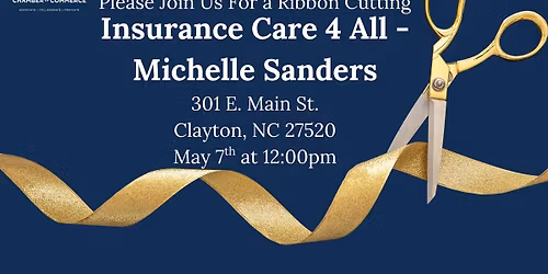 Ribbon Cutting - Insurance Care 4 All - Michelle Sanders 