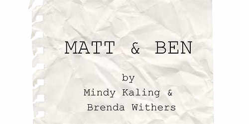 Matt and Ben