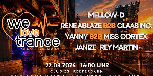 WE LOVE TRANCE \u2600\ufe0fSunset Open Air!\u2600\ufe0f
