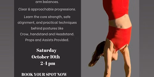 Inversions & Arm Balances