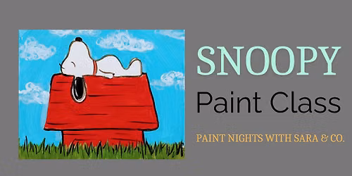 Snoopy Paint Class