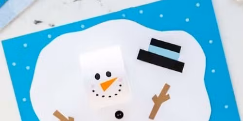 Melting Snowman Craft 