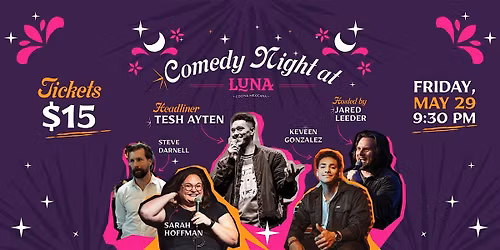 Comedy Night at Luna Cocina Mexicana