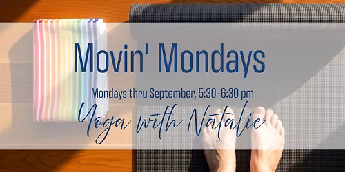 Movin Mondays- Yoga with Natalie