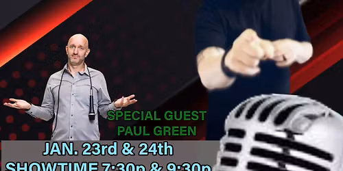 JIM "THE COP COMIC" PERRY AT KRACKPOTS COMEDY CLUB, MASSILLON