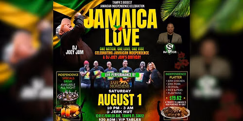 Jamaica Love \u2013 Tampa's Biggest Jamaican Independence Celebration
