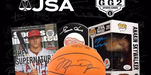 JSA at the GG2 Sports Card Show (Bentonville)